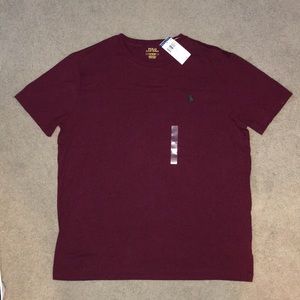 Men’s Polo Ralph Lauren Maroon T-Shirt Large